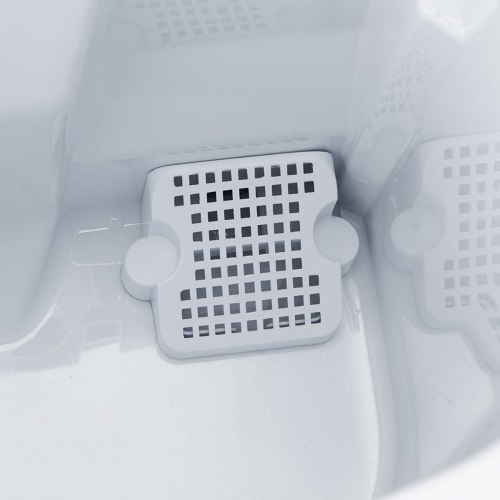 Silver Della Ice Maker Bottom